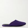 Suede Slippers