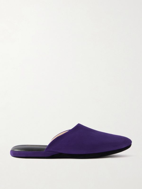 Suede Slippers
