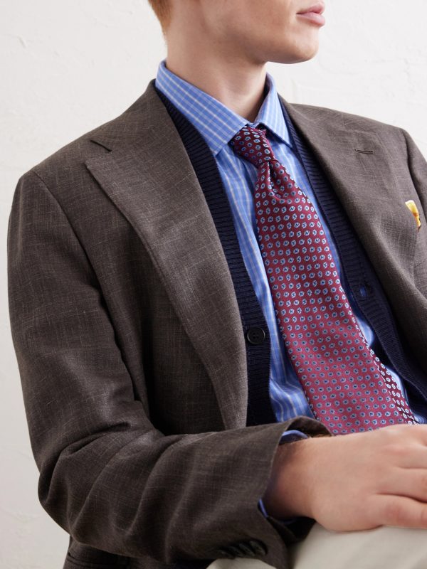8.5cm Silk-Jacquard Tie - FR 8.5cm Silk-Jacquard Tie - FR