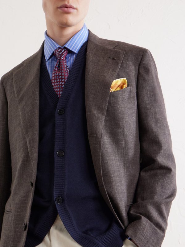 8.5cm Silk-Jacquard Tie - OU 8.5cm Silk-Jacquard Tie - OU
