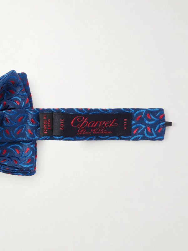 Silk-Jacquard Bow-Tie - BK