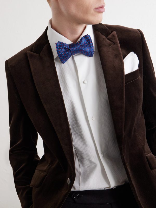 Silk-Jacquard Bow-Tie - OU