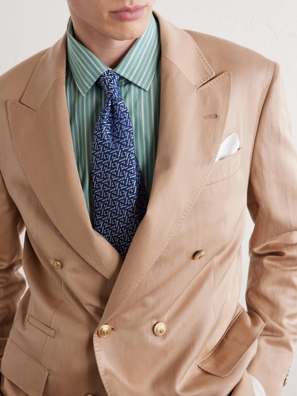 8.5cm Silk-Jacquard Tie - FR