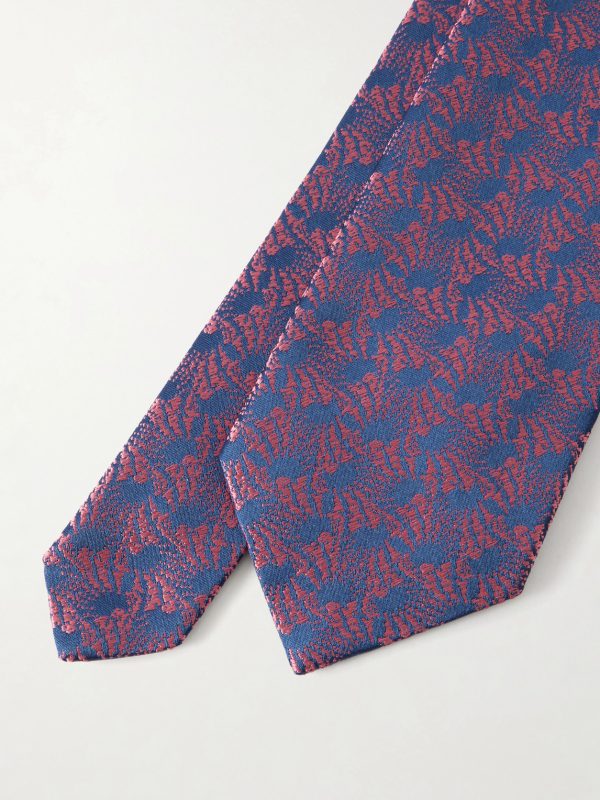 8.5cm Silk-Jacquard Tie - CU 8.5cm Silk-Jacquard Tie - CU