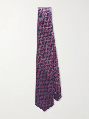 8.5cm Silk-Jacquard Tie