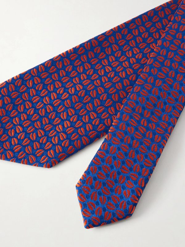 8.5cm Silk-Jacquard Tie - CU 8.5cm Silk-Jacquard Tie - CU