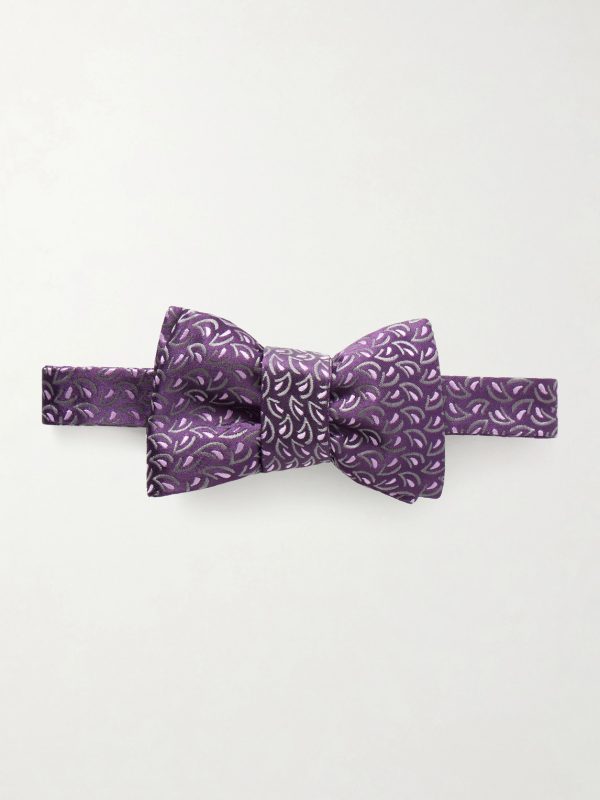 Silk-Jacquard Bow-Tie