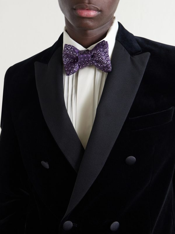 Silk-Jacquard Bow-Tie - OU