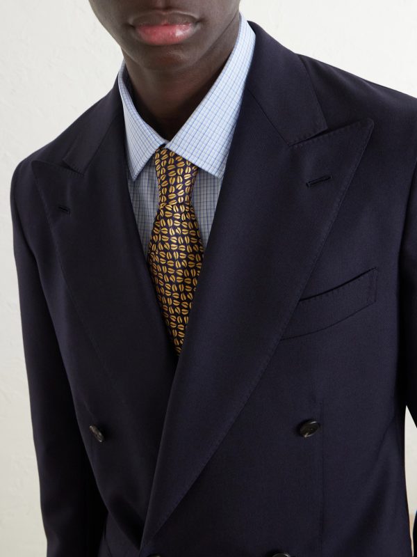 8.5cm Silk-Jacquard Tie - FR