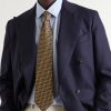8.5cm Silk-Jacquard Tie - OU