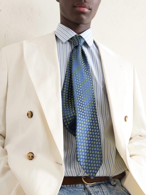 8.5cm Silk-Jacquard Tie - FR