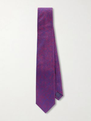 8.5cm Silk-Jacquard Tie