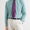 Striped Cotton-Poplin Shirt - FR Striped Cotton-Poplin Shirt - FR