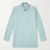 Striped Cotton-Poplin Shirt Striped Cotton-Poplin Shirt