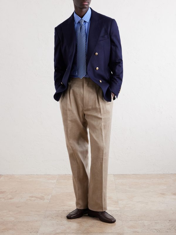 Checked Cotton-Poplin Shirt - OU Checked Cotton-Poplin Shirt - OU