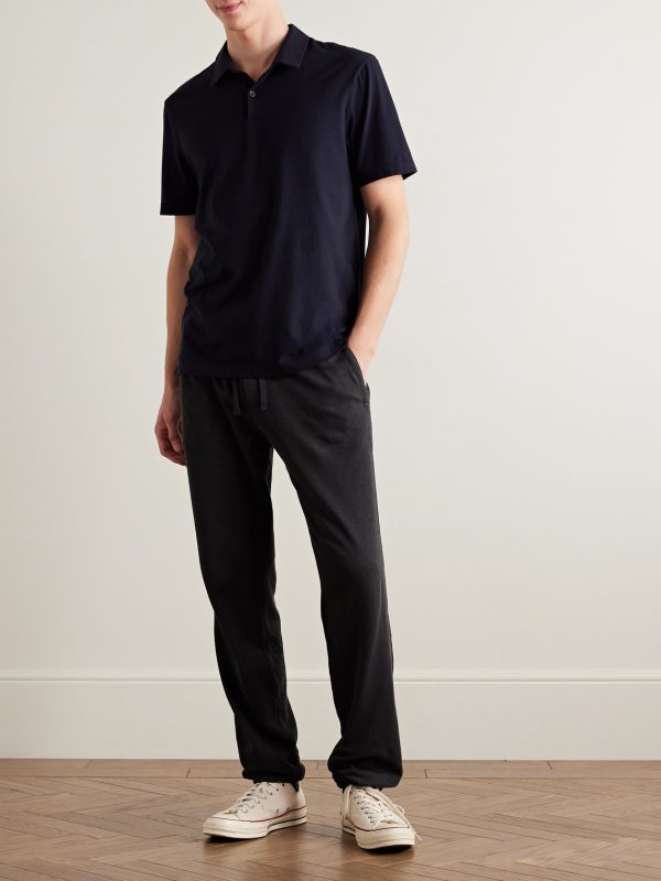 Straight-Leg Cotton-Jersey Sweatpants - OU Straight-Leg Cotton-Jersey Sweatpants - OU