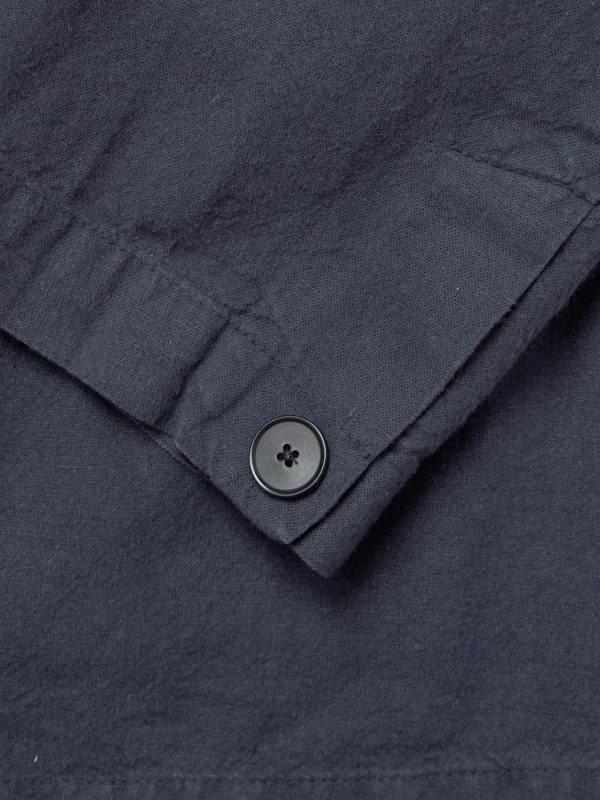 Lunar Linen and Cotton-Blend Blazer - CU Lunar Linen and Cotton-Blend Blazer - CU