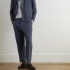 Lunar Linen and Cotton-Blend Blazer - OU Lunar Linen and Cotton-Blend Blazer - OU