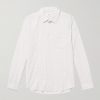 Checked Cotton-Blend Seersucker Shirt