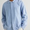 Patch Cotton-Seersucker Shirt - FR Patch Cotton-Seersucker Shirt - FR