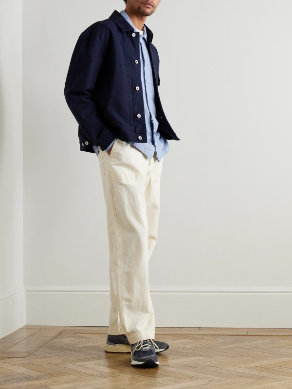 Patch Cotton-Seersucker Shirt - OU Patch Cotton-Seersucker Shirt - OU