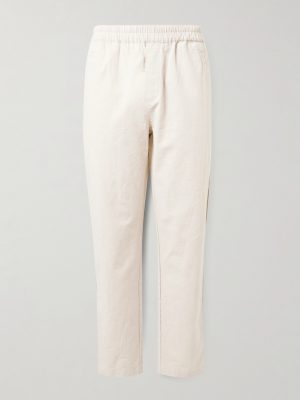 Cotton and Linen-Blend Suit Trousers Cotton and Linen-Blend Suit Trousers