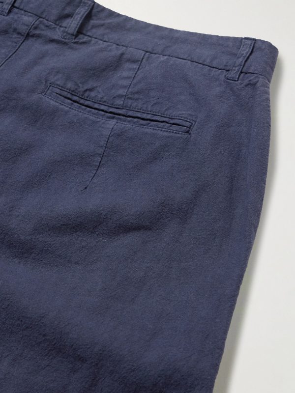Lunar Linen and Cotton-Blend Suit Trousers - E1 Lunar Linen and Cotton-Blend Suit Trousers - E1