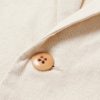 Cotton and Linen-Blend Blazer - CU