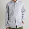 Easy Fit Linen and Cotton-Blend Shirt - FR Easy Fit Linen and Cotton-Blend Shirt - FR