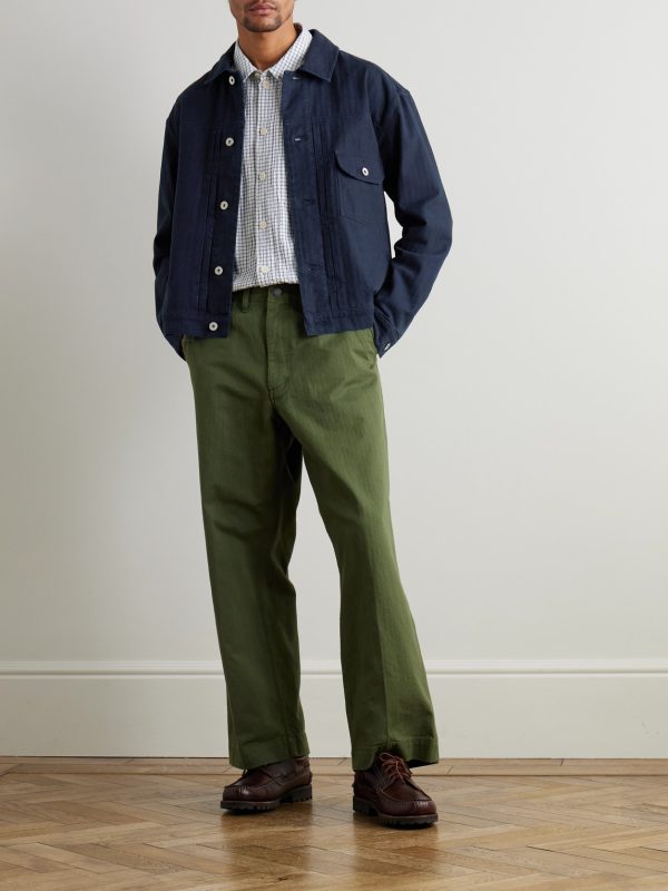 Easy Fit Linen and Cotton-Blend Shirt - OU Easy Fit Linen and Cotton-Blend Shirt - OU