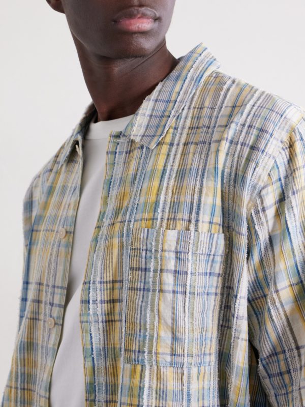 Gabe Cotton-Blend Seersucker Shirt - CU Gabe Cotton-Blend Seersucker Shirt - CU