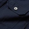 Trucker Herringbone Cotton-Twill Jacket - E1