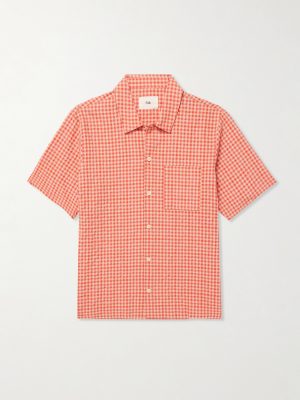 Gabe Cotton-Blend Seersucker Shirt Gabe Cotton-Blend Seersucker Shirt