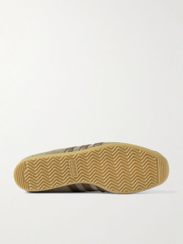 Paris Leather-Trimmed Suede Sneakers - E1 Paris Leather-Trimmed Suede Sneakers - E1