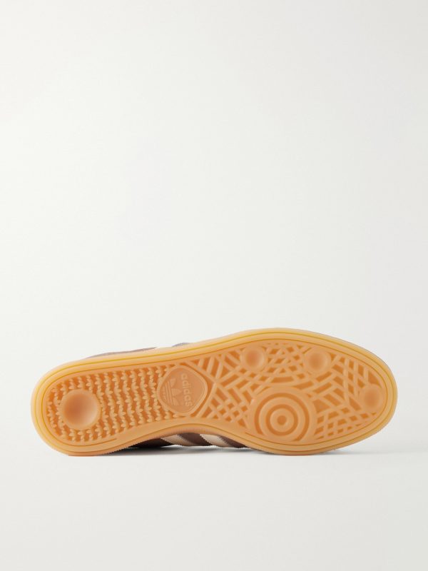 Muenchen Leather-Trimmed Suede Sneakers - E1