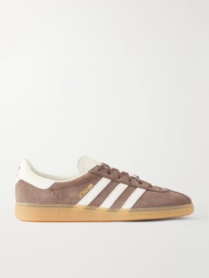 Muenchen Leather-Trimmed Suede Sneakers Muenchen Leather-Trimmed Suede Sneakers
