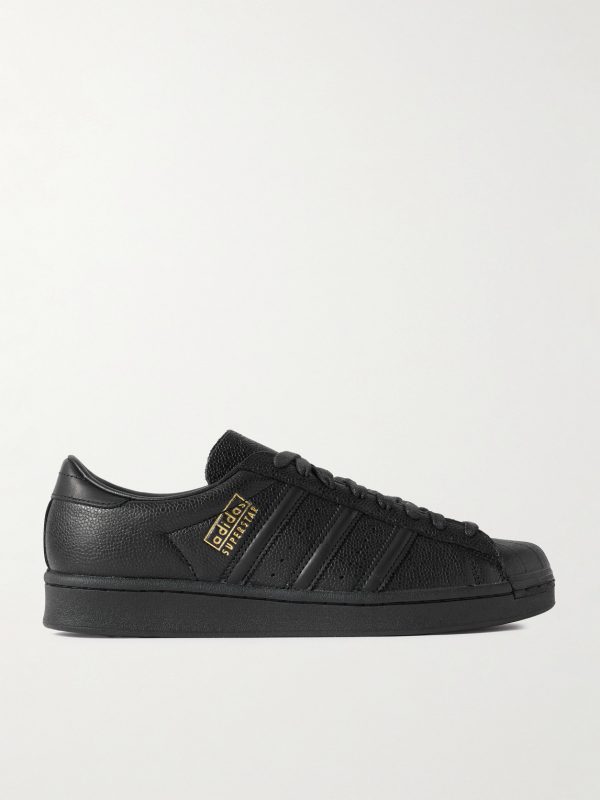 Superstar Vintage Full-Grain Leather and Rubber Sneakers Superstar Vintage Full-Grain Leather and Rubber Sneakers