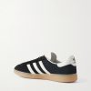 Muenchen Leather-Trimmed Suede Sneakers - BK Muenchen Leather-Trimmed Suede Sneakers - BK
