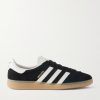 Muenchen Leather-Trimmed Suede Sneakers Muenchen Leather-Trimmed Suede Sneakers