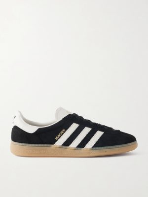 Muenchen Leather-Trimmed Suede Sneakers Muenchen Leather-Trimmed Suede Sneakers