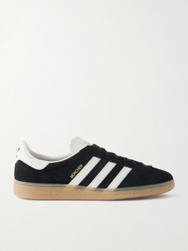 Muenchen Leather-Trimmed Suede Sneakers Muenchen Leather-Trimmed Suede Sneakers