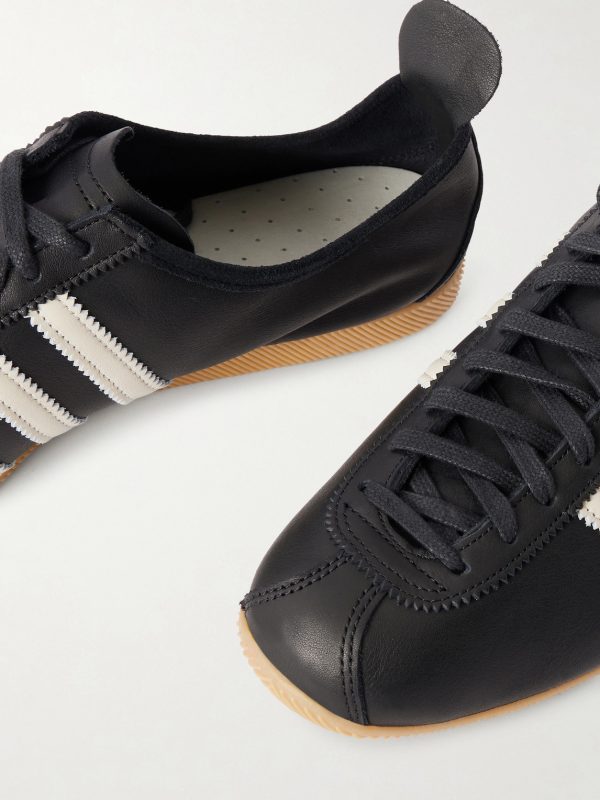 Japan Suede-Trimmed Leather Sneakers - CU Japan Suede-Trimmed Leather Sneakers - CU