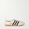 Japan Suede-Trimmed Leather Sneakers Japan Suede-Trimmed Leather Sneakers