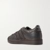 Superstar II Full-Grain Leather and Rubber Sneakers - BK