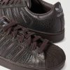Superstar II Full-Grain Leather and Rubber Sneakers - CU