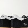 Paris Leather-Trimmed Suede Sneakers - CU