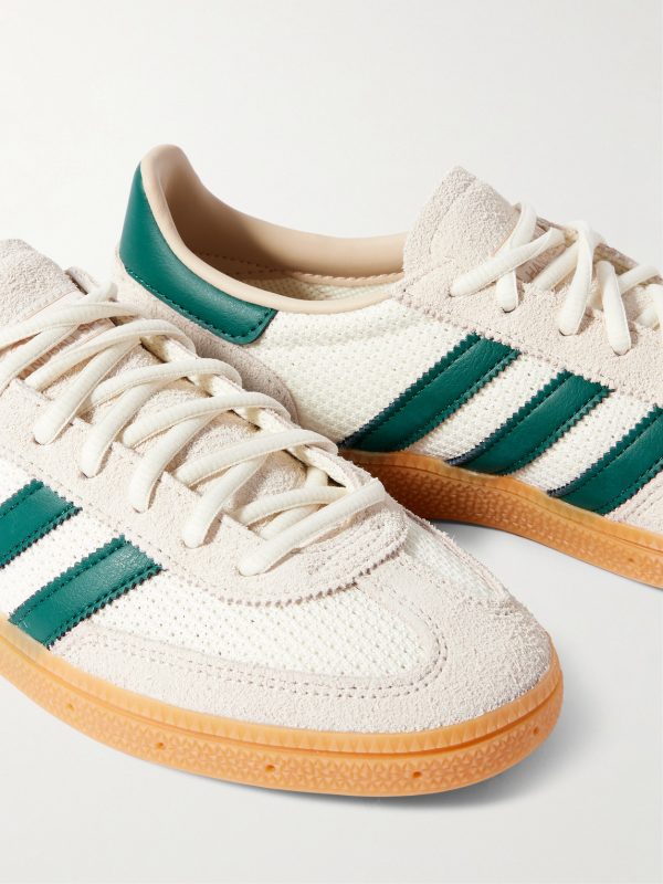 Handball Spezial Leather-Trimmed Suede and Mesh Sneakers - CU