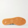 Handball Spezial Leather-Trimmed Suede and Mesh Sneakers - E1