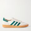 Handball Spezial Leather-Trimmed Suede and Mesh Sneakers