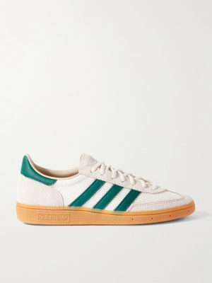 Handball Spezial Leather-Trimmed Suede and Mesh Sneakers Handball Spezial Leather-Trimmed Suede and Mesh Sneakers